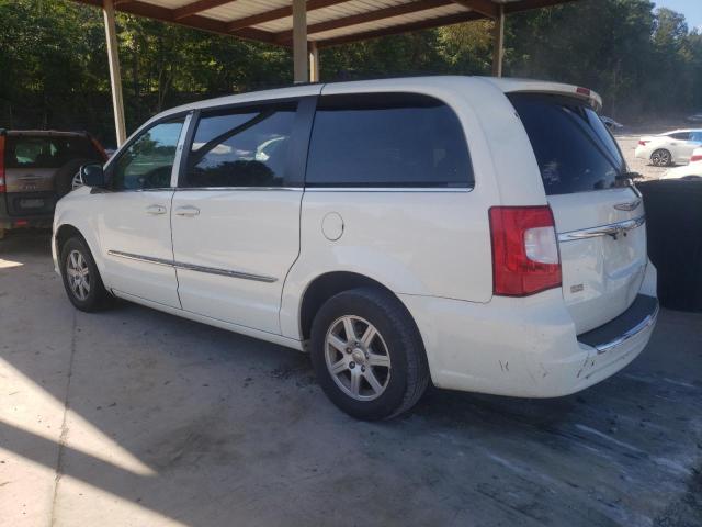 2C4RC1BG3DR630489 - 2013 CHRYSLER TOWN & COU TOURING WHITE photo 2