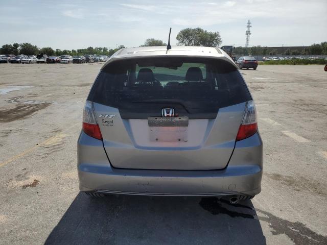 JHMGE8H6XAS010448 - 2010 HONDA FIT SPORT SILVER photo 6