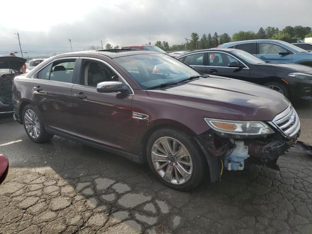 1FAHP2FW9BG113631 - 2011 FORD TAURUS LIMITED BURGUNDY photo 4