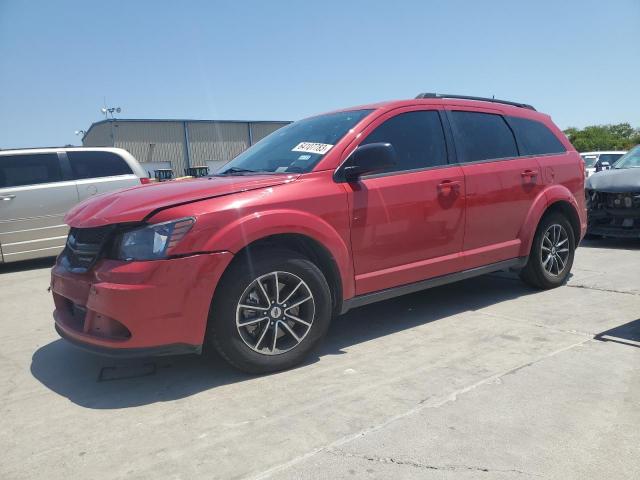 3C4PDCAB9JT535255 - 2018 DODGE JOURNEY SE BURGUNDY photo 1