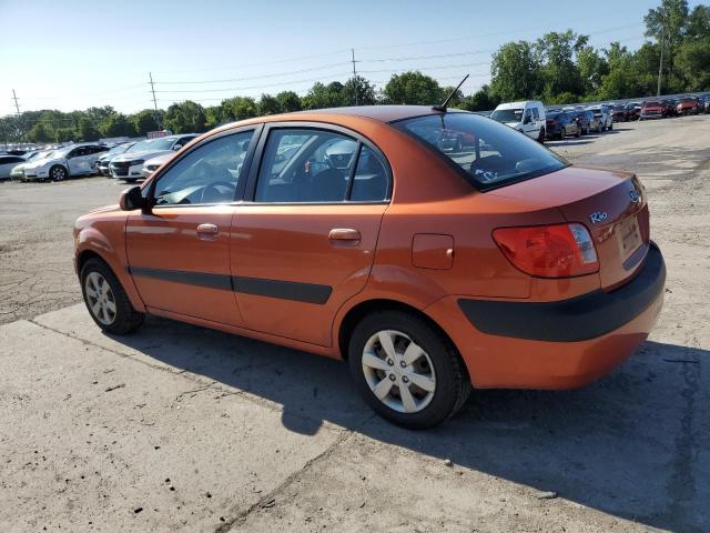 KNADE223596516206 - 2009 KIA RIO BASE ORANGE photo 2