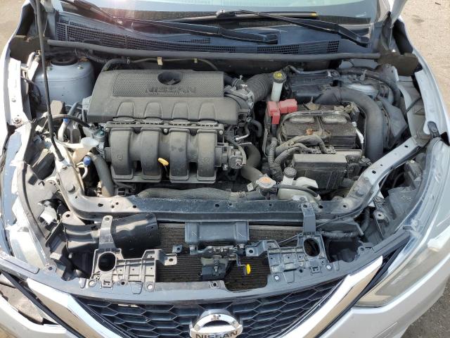 3N1AB7AP8KL627296 - 2019 NISSAN SENTRA S SILVER photo 11