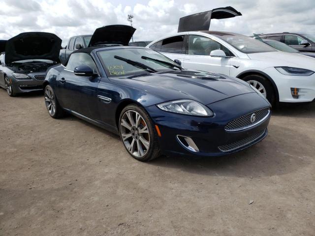 SAJWA4GB4DLB49882 - 2013 JAGUAR XK BLUE photo 1