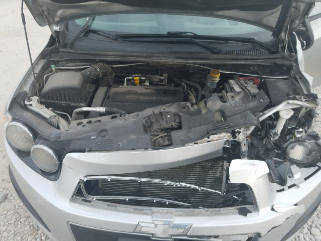1G1JB6SH9C4113973 - 2012 CHEVROLET SONIC LS SILVER photo 7