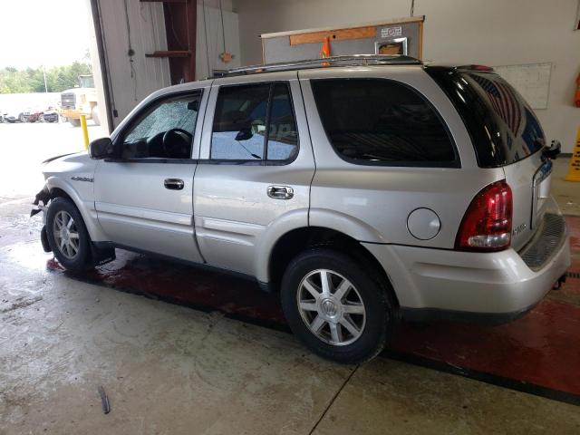 5GADT13SX62207215 - 2006 BUICK RAINIER CXL SILVER photo 2