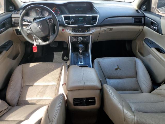 1HGCR3F83EA042909 - 2014 HONDA ACCORD EXL BEIGE photo 8