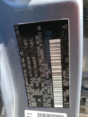 5TDHZRAHXMS033124 - 2021 TOYOTA HIGHLANDER XLE BLUE photo 13