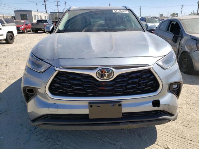 5TDHZRAHXMS033124 - 2021 TOYOTA HIGHLANDER XLE BLUE photo 5