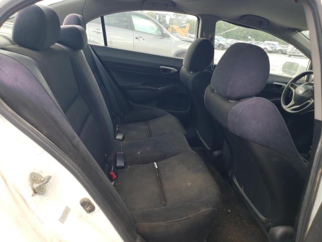 19XFA1F6XAE064144 - 2010 HONDA CIVIC LX-S თეთრი ფოტო 10