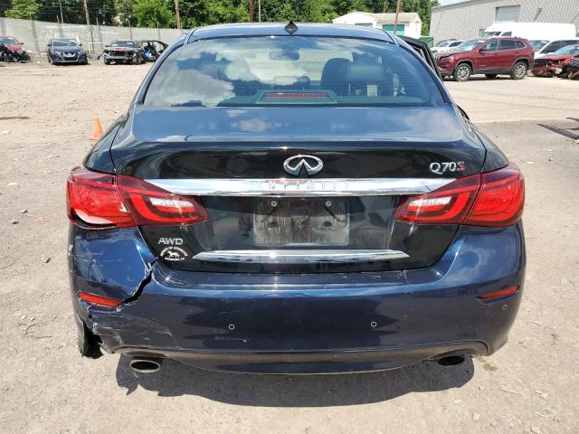 JN1BY1AR6HM770506 - 2017 INFINITI Q70 3.7 BLACK photo 6