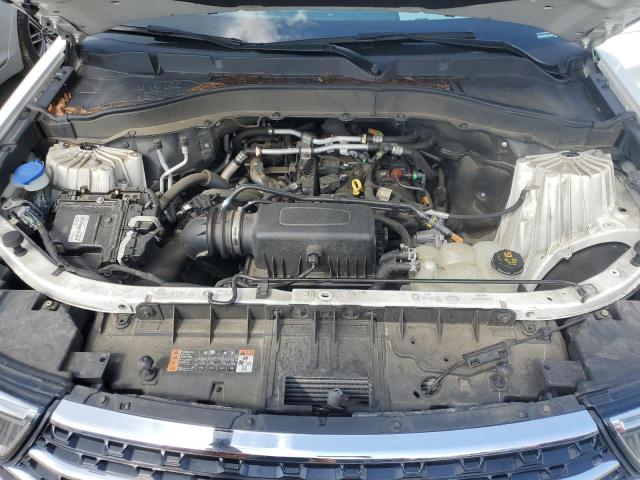 1FMSK8DH6MGA36639 - 2021 FORD EXPLORER XLT WHITE photo 12