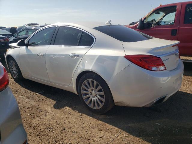 2G4GV5GV2C9155007 - 2012 BUICK REGAL GS WHITE photo 2