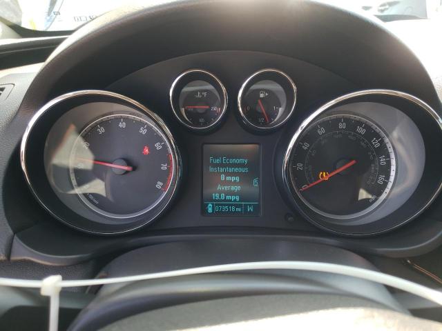 2G4GV5GV2C9155007 - 2012 BUICK REGAL GS WHITE photo 9