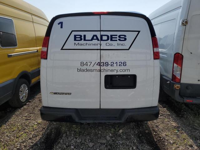 1GCZGHF73M1196196 - 2021 CHEVROLET EXPRESS G3 თეთრი ფოტო 6