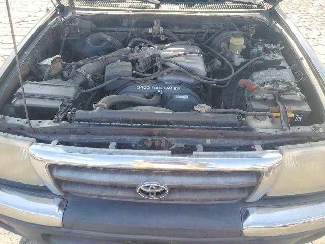 4TASN92N9YZ622722 - 2000 TOYOTA TACOMA XTRACAB PRERUNNER გრაფიტი ფოტო 11