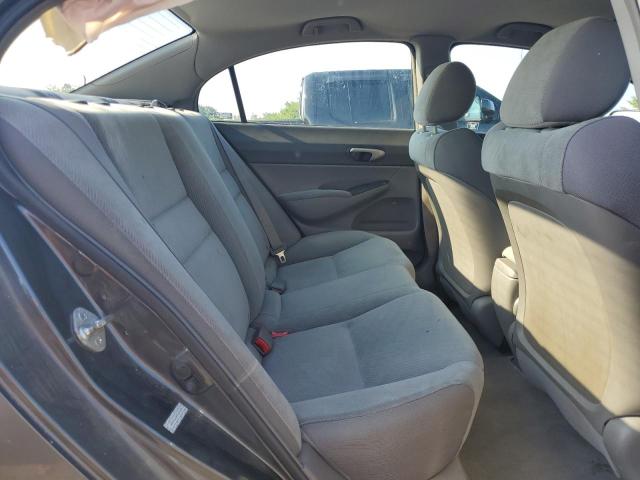 2HGFA16589H520909 - 2009 HONDA CIVIC LX GRAY photo 10