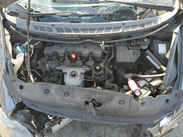 2HGFA16589H520909 - 2009 HONDA CIVIC LX GRAY photo 11