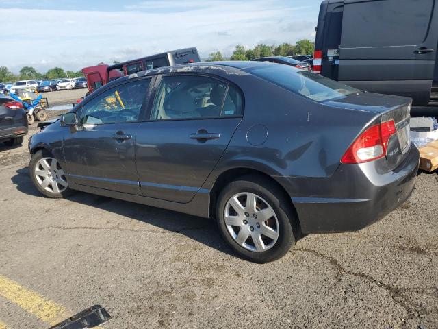 2HGFA16589H520909 - 2009 HONDA CIVIC LX GRAY photo 2