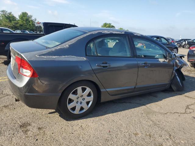 2HGFA16589H520909 - 2009 HONDA CIVIC LX GRAY photo 3