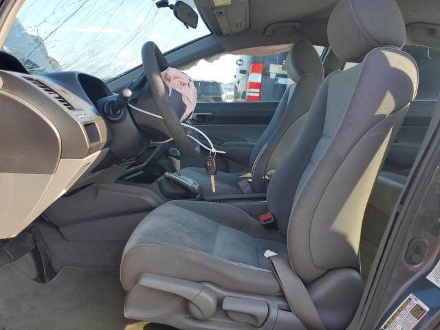 2HGFA16589H520909 - 2009 HONDA CIVIC LX GRAY photo 7