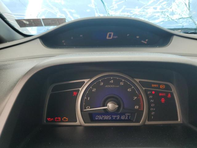 2HGFA16589H520909 - 2009 HONDA CIVIC LX GRAY photo 9