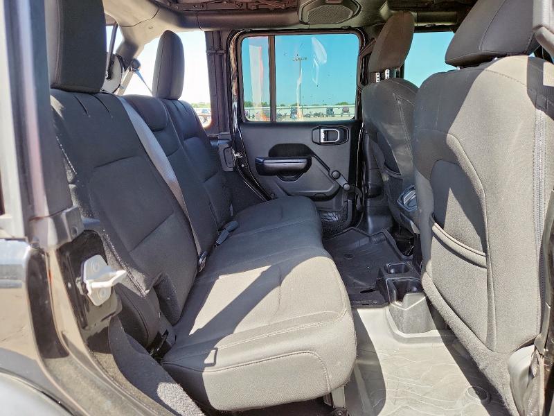 1C4HJXDG8JW164501 - 2018 JEEP WRANGLER UNLIMITED SPORT BLACK photo 10