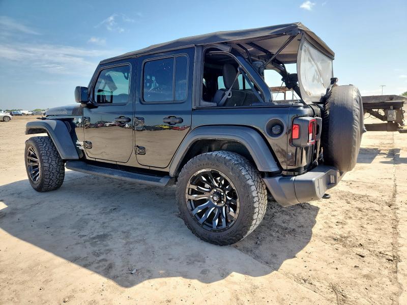 1C4HJXDG8JW164501 - 2018 JEEP WRANGLER UNLIMITED SPORT BLACK photo 2