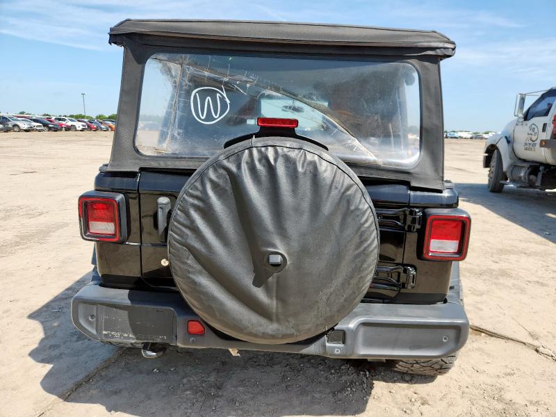 1C4HJXDG8JW164501 - 2018 JEEP WRANGLER UNLIMITED SPORT BLACK photo 6