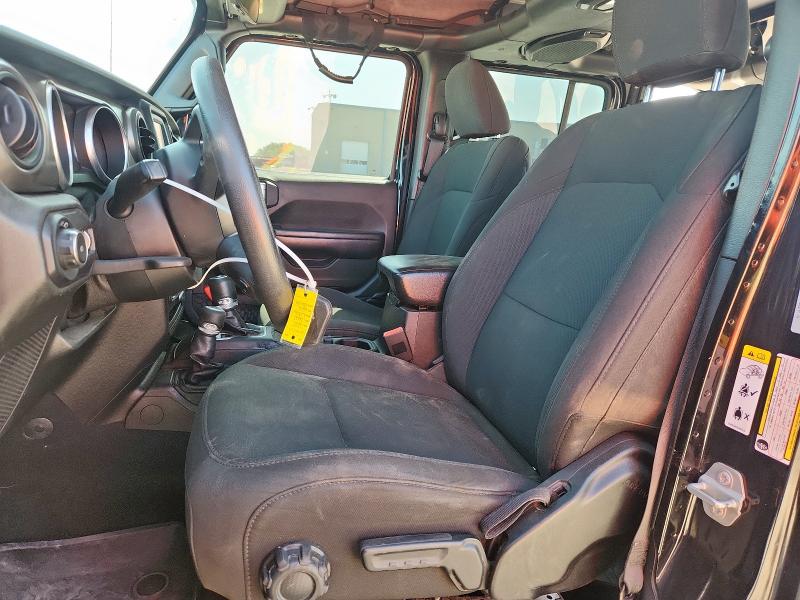 1C4HJXDG8JW164501 - 2018 JEEP WRANGLER UNLIMITED SPORT BLACK photo 7