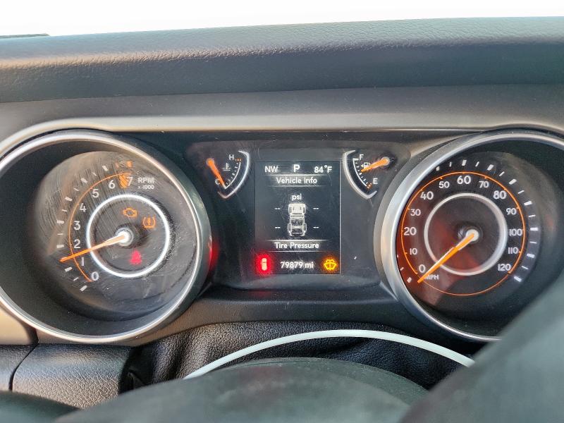 1C4HJXDG8JW164501 - 2018 JEEP WRANGLER UNLIMITED SPORT BLACK photo 9