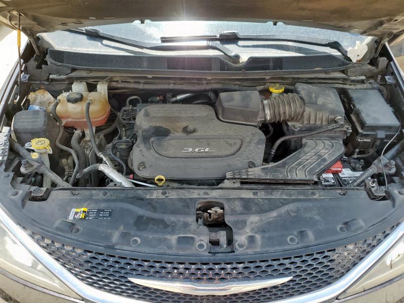 2C4RC1BGXHR784817 - 2017 CHRYSLER PACIFICA TOURING L BLACK photo 12