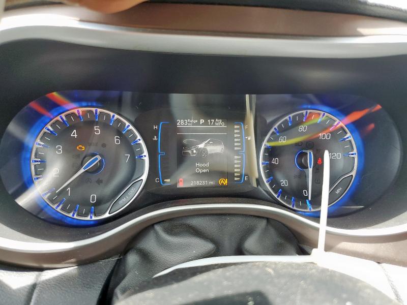 2C4RC1BGXHR784817 - 2017 CHRYSLER PACIFICA TOURING L BLACK photo 9