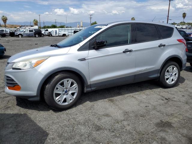 1FMCU0F74EUD31746 - 2014 FORD ESCAPE S SILVER photo 1