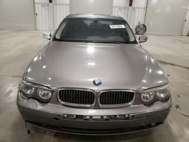 WBAGN63433DR17056 - 2003 BMW 745 LI GRAY photo 5