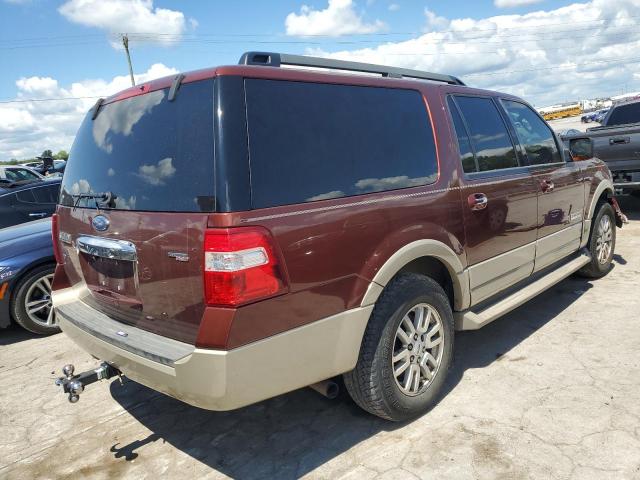 1FMFK17567LA08412 - 2007 FORD EXPEDITION EL EDDIE BAUER MAROON photo 3