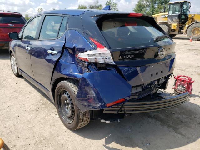 1N4AZ1BVXPC559479 - 2023 NISSAN LEAF S BLUE photo 2