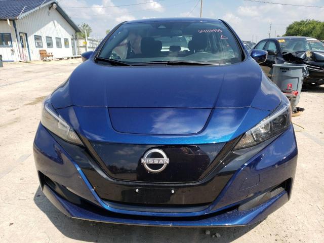 1N4AZ1BVXPC559479 - 2023 NISSAN LEAF S BLUE photo 5