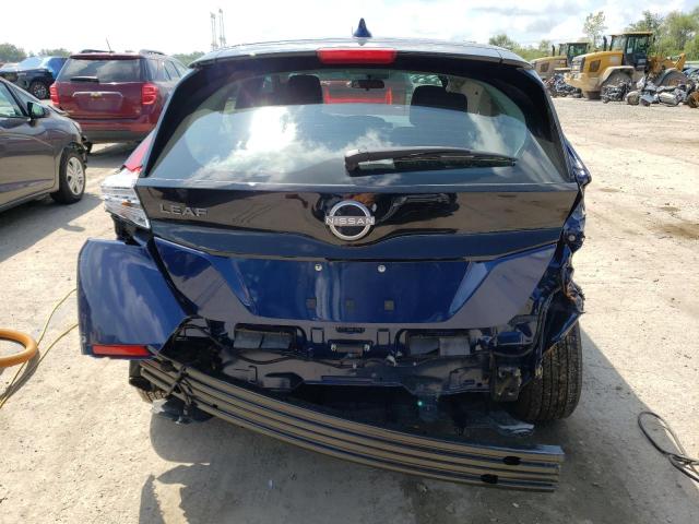 1N4AZ1BVXPC559479 - 2023 NISSAN LEAF S BLUE photo 6