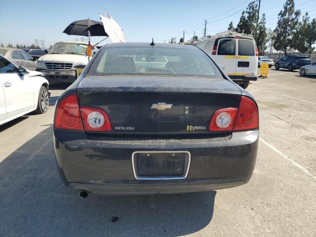 1G1ZF57599F189707 - 2009 CHEVROLET MALIBU HYBRID BLACK photo 6