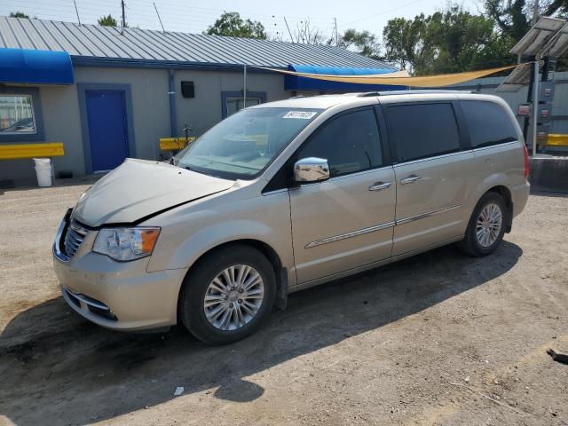 2C4RC1GG7CR246433 - 2012 CHRYSLER TOWN & COU LIMITED SILVER photo 1