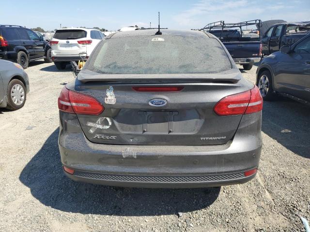 1FADP3J22HL214941 - 2017 FORD FOCUS TITANIUM GRAY photo 6