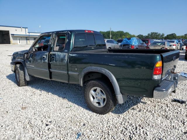 5TBBT4414YS109122 - 2000 TOYOTA TUNDRA ACCESS CAB მწვანე ფოტო 2