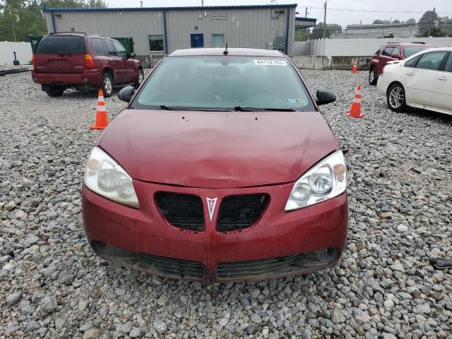 1G2ZF57B684175355 - 2008 PONTIAC G6 VALUE LEADER RED photo 5