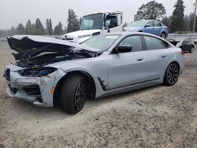 WBY33AW08RFR92494 - 2024 BMW I4 M50 GRAY photo 1