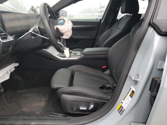 WBY33AW08RFR92494 - 2024 BMW I4 M50 GRAY photo 7