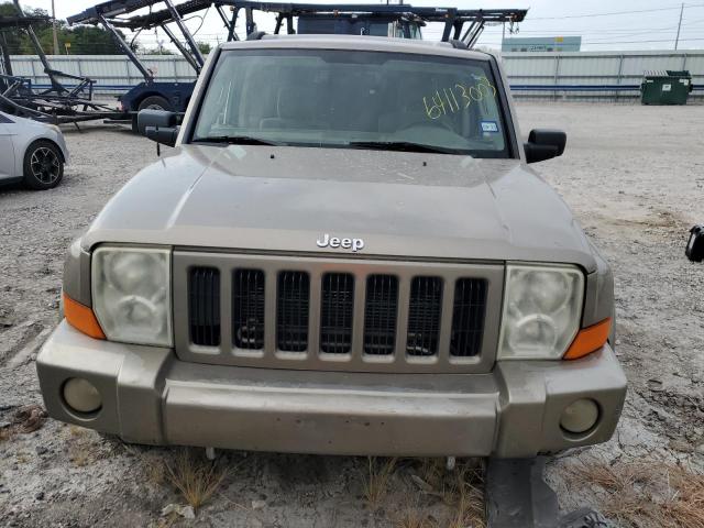 1J8HG48K06C264458 - 2006 JEEP COMMANDER 金色 照片 5