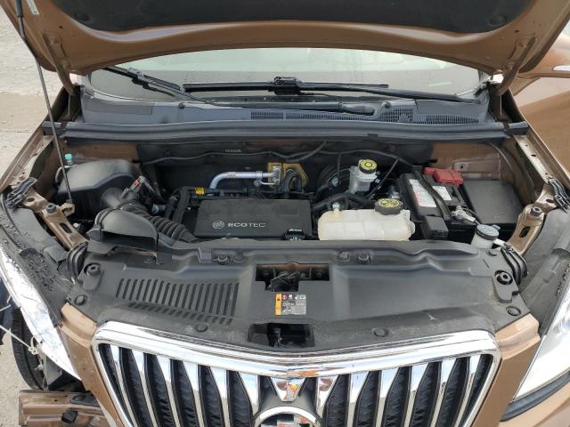 KL4CJBSB6GB749656 - 2016 BUICK ENCORE CONVENIENCE BROWN photo 12