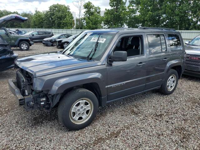 1C4NJPBA1GD811357 - 2016 JEEP PATRIOT SPORT GRAY photo 1