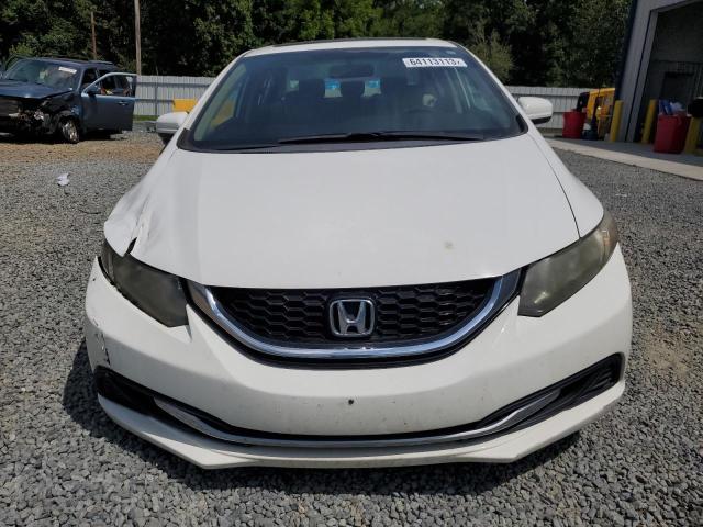 19XFB2F86EE233554 - 2014 HONDA CIVIC EX WHITE photo 5