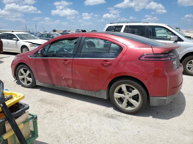 1G1RE6E40CU121852 - 2012 CHEVROLET VOLT RED photo 2